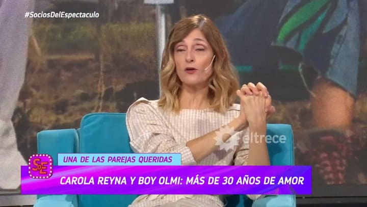Carola Reyna habló sobre su relación con Boy Olmi