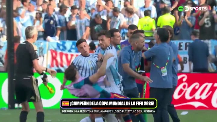 Los incidentes durante la final del Mundial que involucraron a Paredes