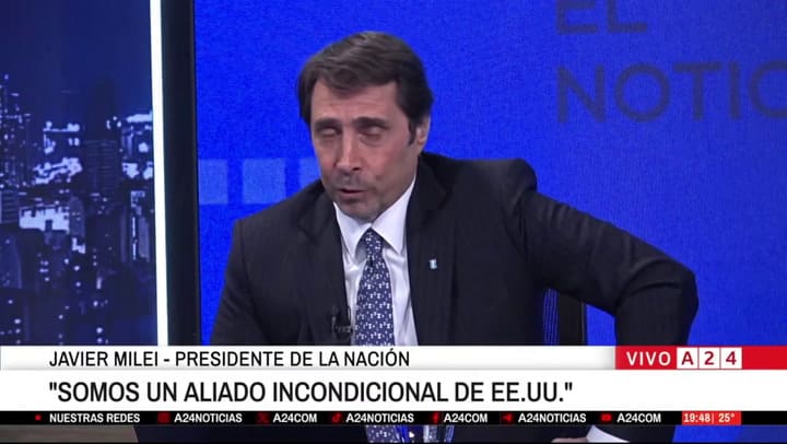 Milei responde sobre la situación económica