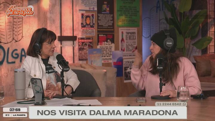 Dalma Maradona y los últimos días de su padre