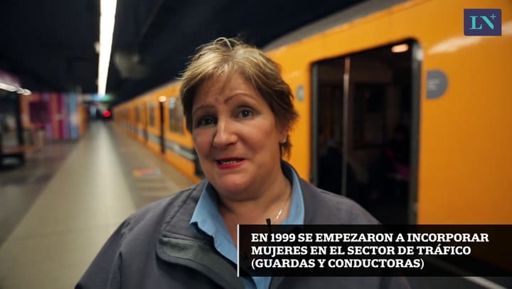 Mujeres pioneras: el testimonio de Stella Maris: conductora de la línea E de subte
