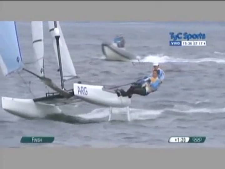 Así festejaron Lange y Carranza tras ganar el oro ollímpico