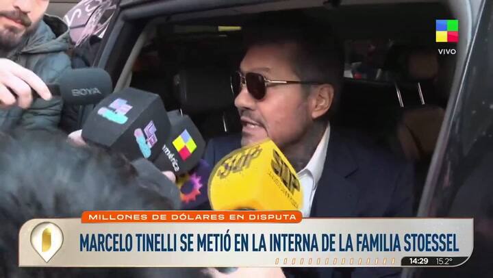 Marcelo Tinelli sobre el conflicto entre Tini y Alejandro Stoessel: “Es feo tener algún problema con uno de tus hijos”