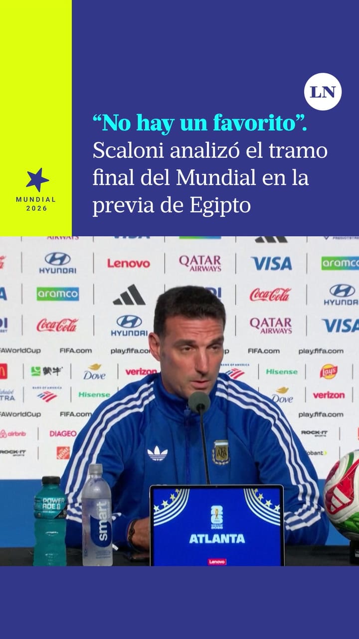 Lionel Scaloni analizó el tramo final del Mundial en la previa del partido ante Egipto