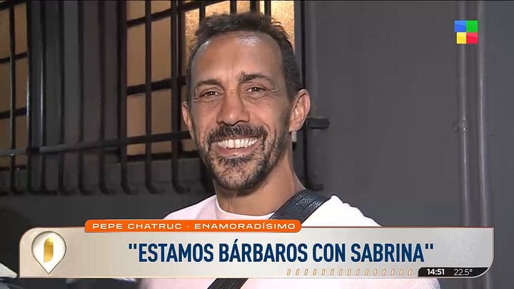 José Chatruc confirmó que le pidió a Sabrina Rojas que fuera su novia