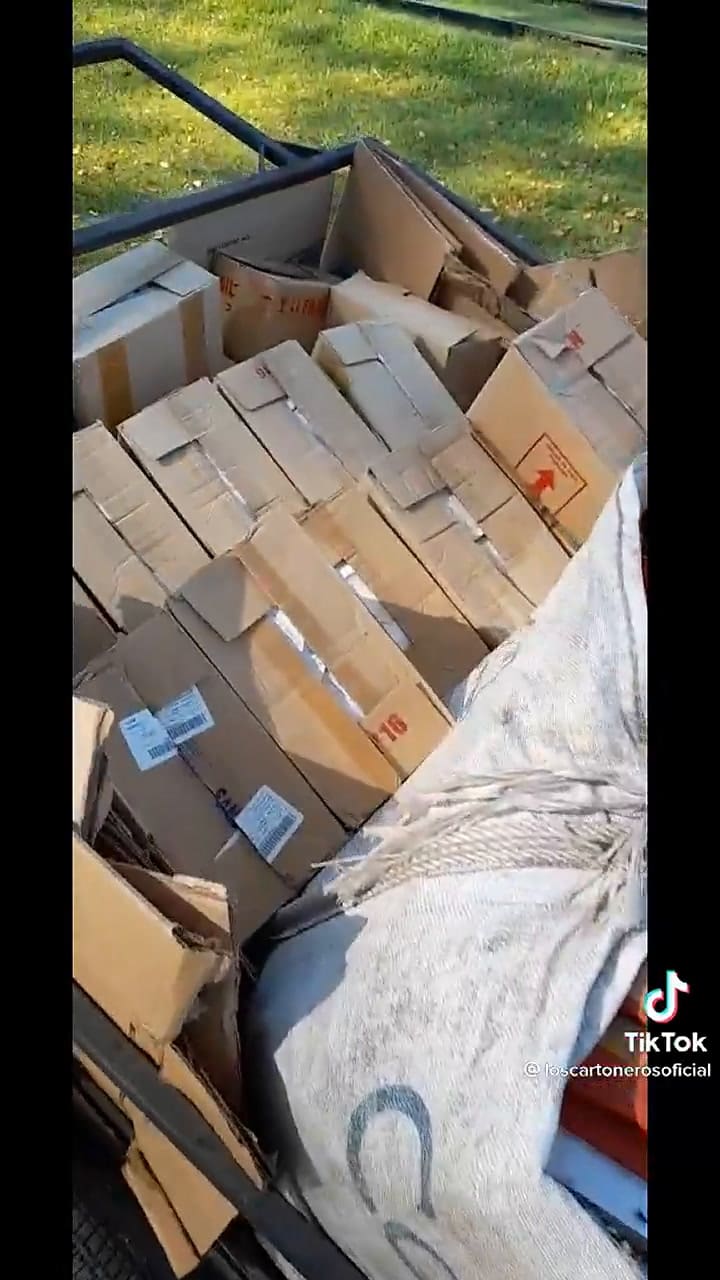 Primer video de cartoneros
