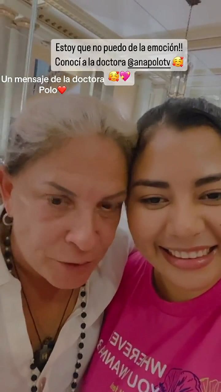 La doctora Polo hoy