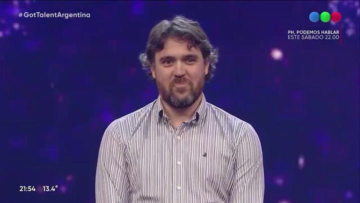 El periodista que cantó ópera pasó a la siguiente instancia de Got Talent