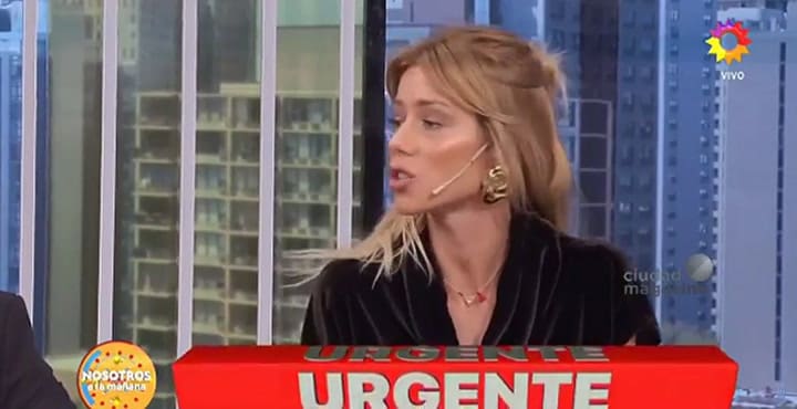 Tenso momento entre Nicole Neumann y Agustina Kämpfer - Fuente: El Trece