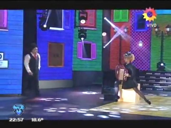Anita Martínez y el Bicho Gómez en Show Match