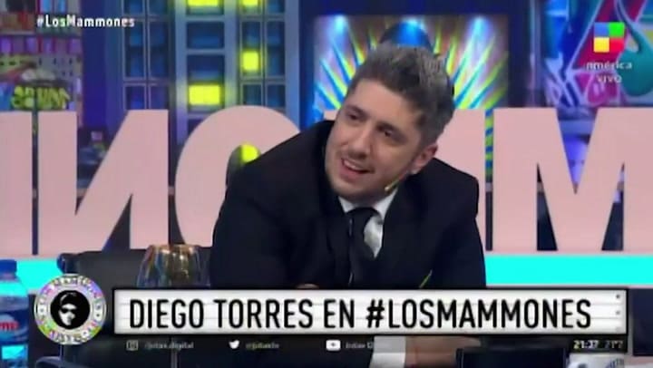Diego Torres deslizó un pícaro comentario en medio de los rumores de separación
