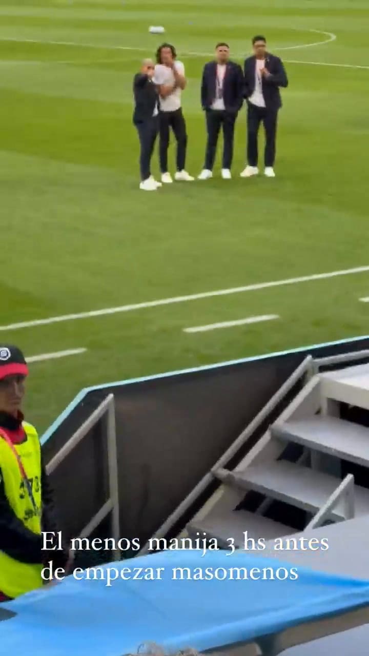 La emoción de Benicio, el hijo de Fede Valverde y Mina Bonino