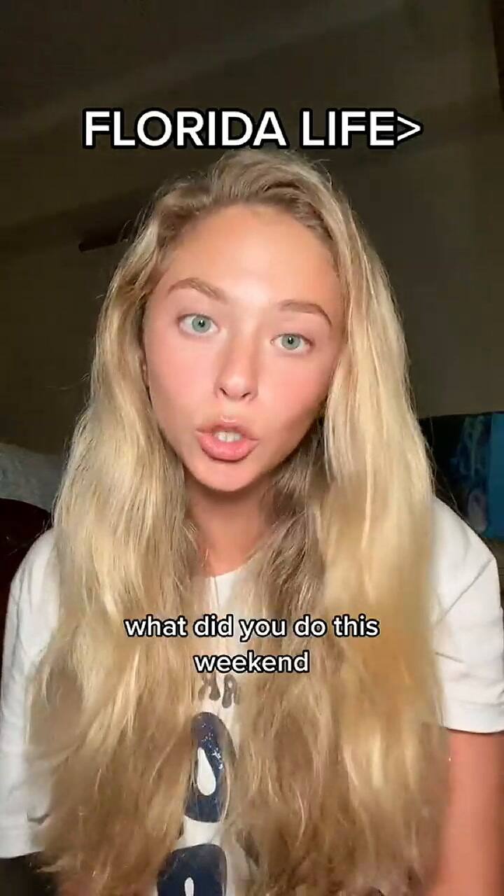 Una joven explicó en TikTok cómo es la vida en Florida, Estados Unidos