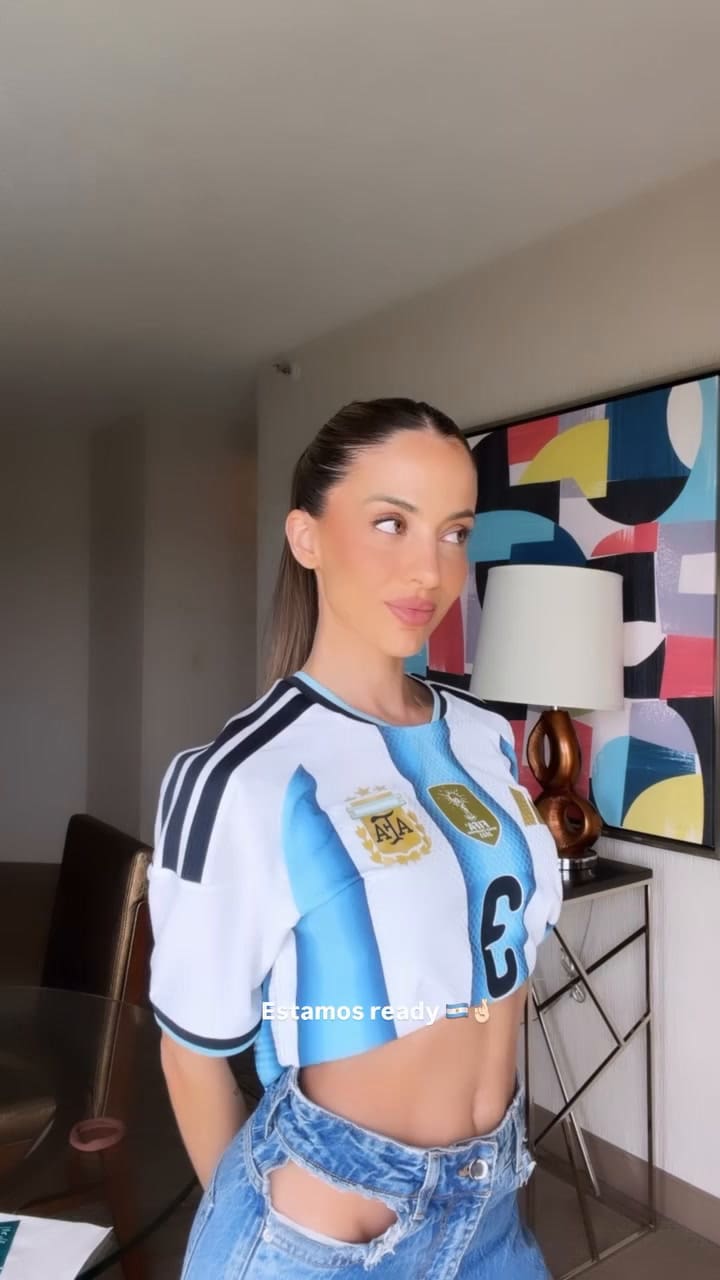 Caro Calvagni lista para el partido contra Argelia