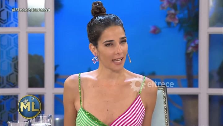 Jimena Monteverde se olvidó los zapatos y Juana Viale la deschavó - Fuente: eltrece