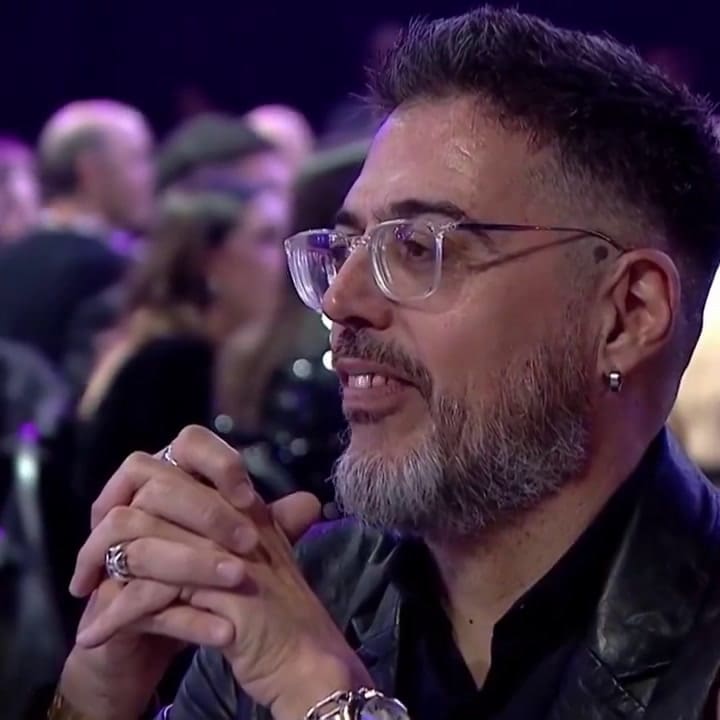 El saludo de Marina Calabró y el desplante de Rolando Barbano