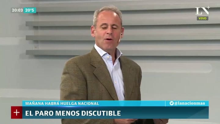 Claudio Jacquelin: el paro menos discutible
