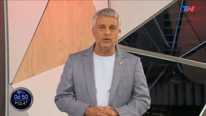 Así anunció TN el fallecimiento de Fernando Confessore
