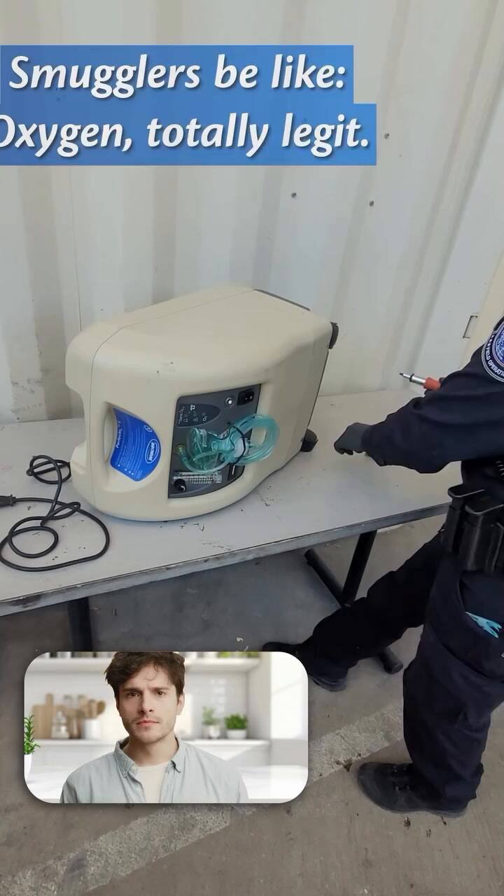 El descubrimiento de la CBP para confiscar fentanilo