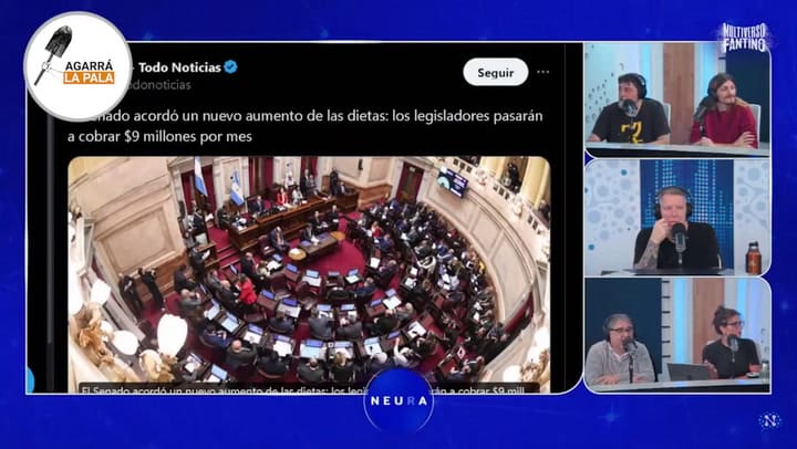 El comentario de Fantino tras el aumento a los Senadores