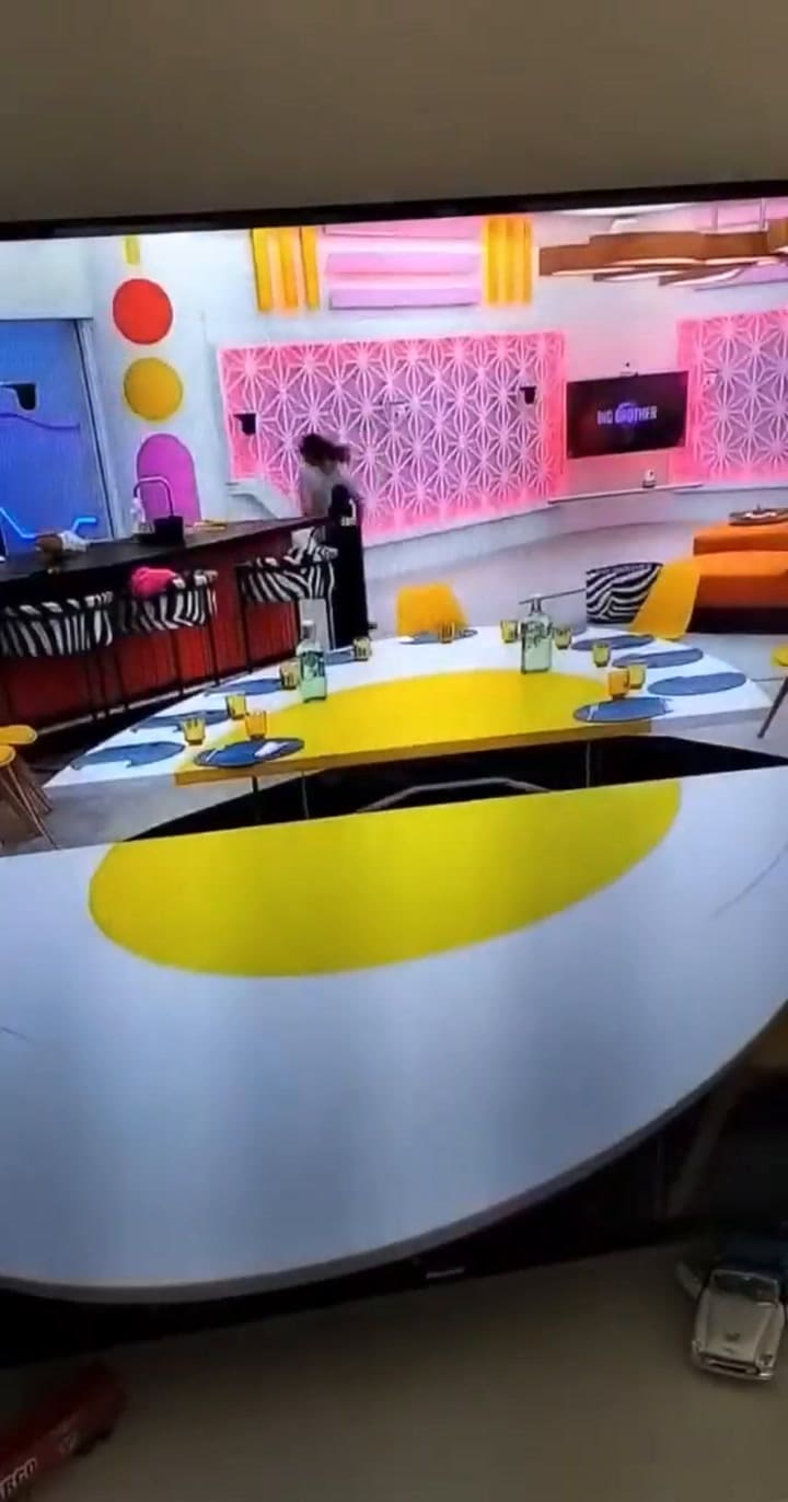 Accidente en Gran Hermano Portugal. Se desprende parte del decorado
