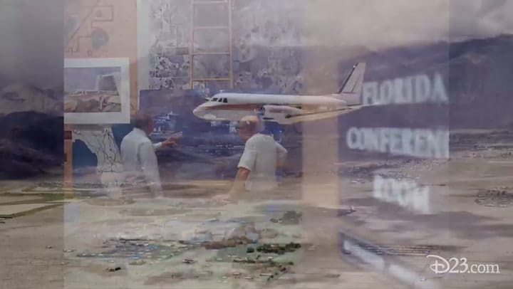 Así era el jet privado de Walt Disney