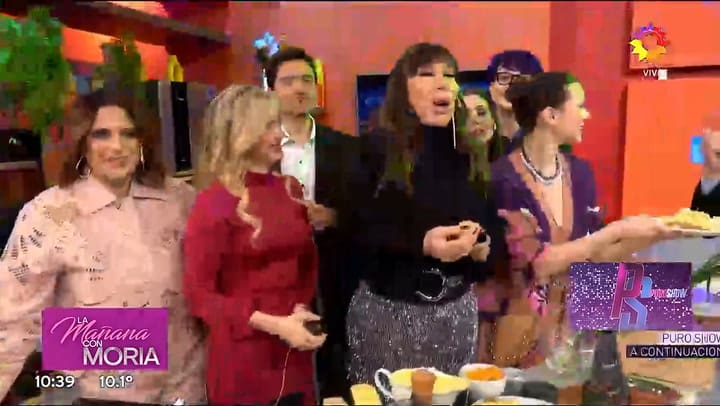 Moria Casán habló del debut actoral de su nieta en su serie