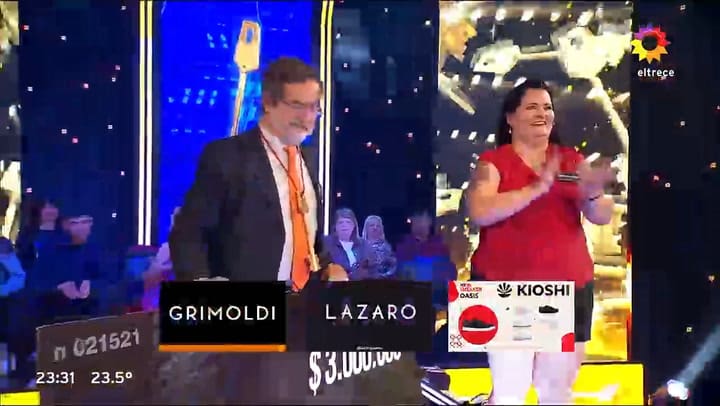 El gesto de Sebastian con Carolina en Los 8 escalones de los tres millones