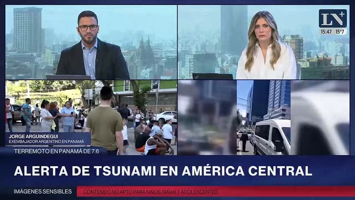 Jorge Alberto Arguindegui, exembajador argentino en Panama: "Es la primera vez que vivo algo asi"