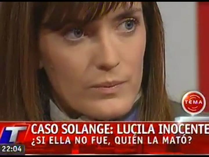 Lucila Frend, tras ser absuelta (TN)