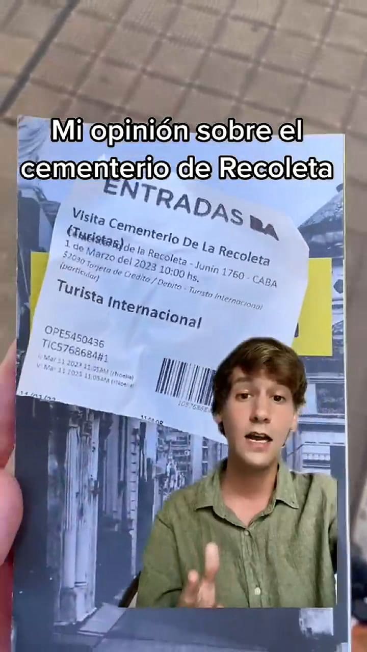 Criticó al cementerio de Recoleta y le llovieron las críticas
