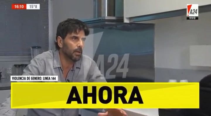 La nota completa con Juan Darthés - Fuente: A24