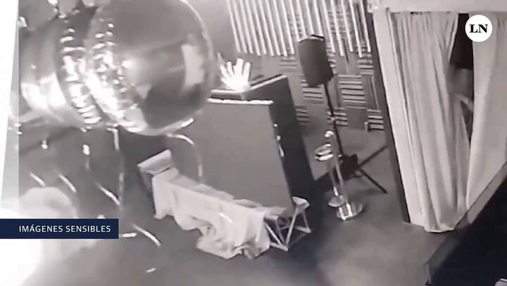 Casi matan a un hombre de una patada en un brutal robo a un boliche