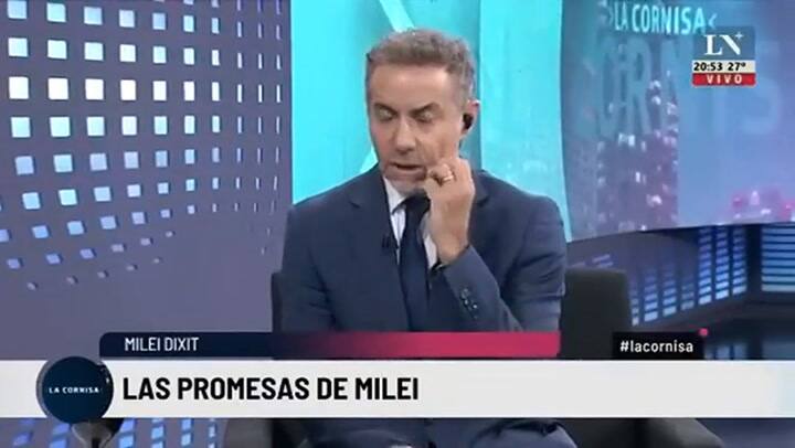 Milei respondió a los dichos del Chino Navarro: “Que tenga cuidado porque quizás los dejo terceros”