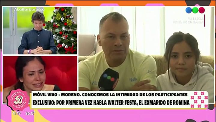 rompió el silencio el ex marido de Romina y reveló los íntimos motivos de su separación