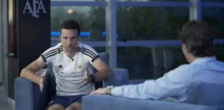Scaloni sobre su vuelta, con Varsky