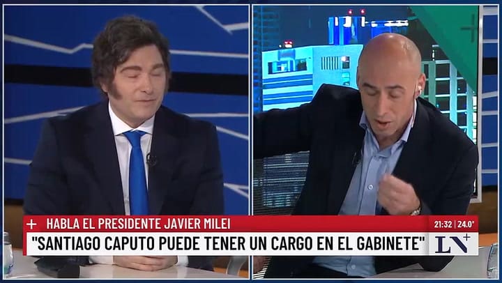 Milei habló sobre su vínculo con Mauricio Macri