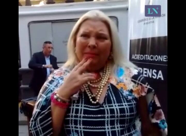 Voy a votar en contra de la legalización del aborto', adelantó Carrió