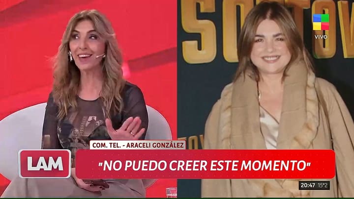 Araceli González habló de los rumores de romance con Chayanne