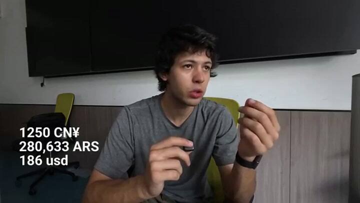 Tomás, argentino que vive en China: “Pago 185 dólares al mes de alquiler por un departamento, es una locura”