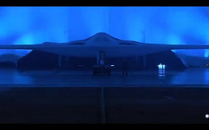 Este es el B-21 Raider, el nuevo avión militar de Estados Unidos