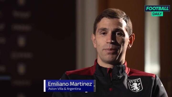La entrevista de Dibu Martínez con un inglés perfecto y una anécdota sobre Leo Messi