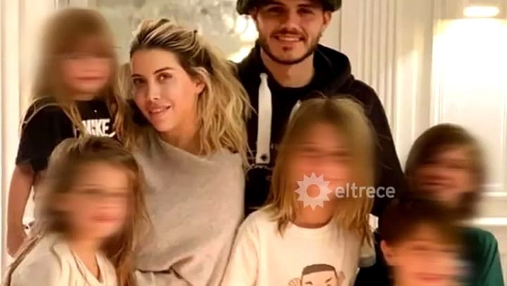El emotivo encuentro de Mauro Icardi con sus hijas: “No podían separarlos”
