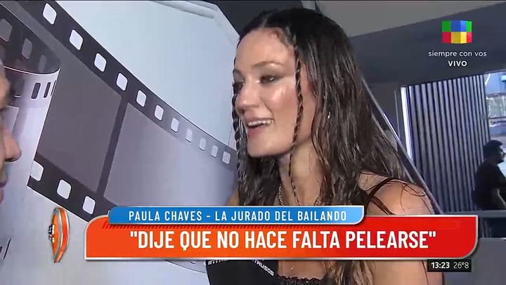 El enojo de Paula Chaves ante una pregunta sobre Zaira Nara