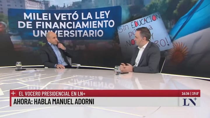Manuel Adorni Hoy La Casa De La Moneda Trabaja Poco Y Nada
