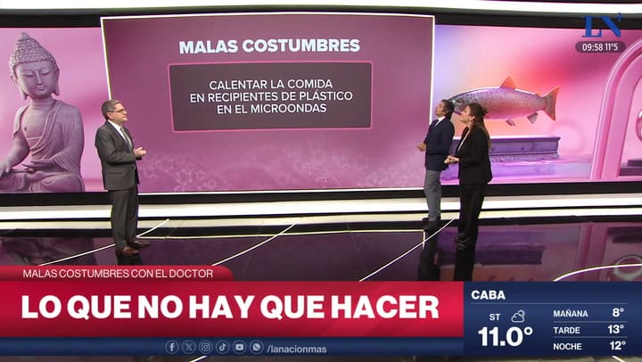 Malas costumbres: calentar comida en el microondas