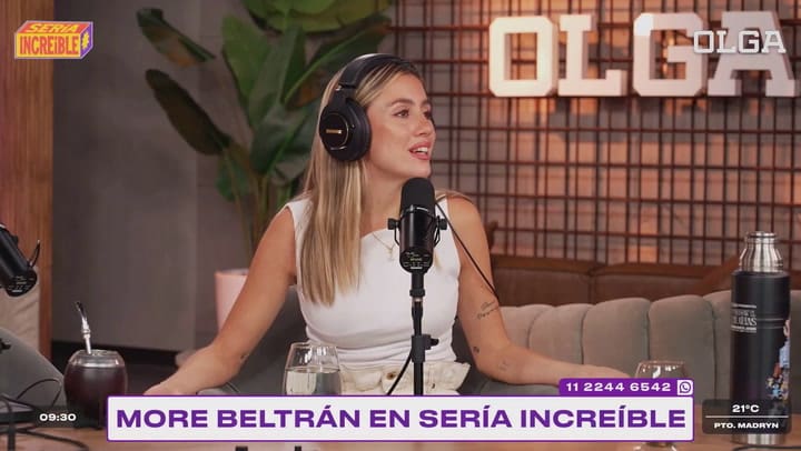 More Beltrán opinó sobre la polémica de su pareja, que es relegado en Boca