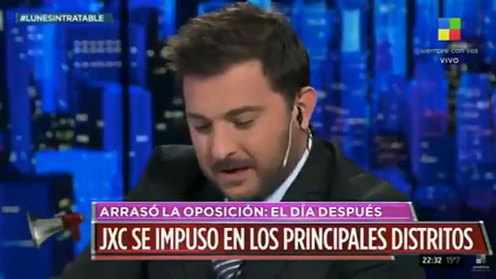 Diego Brancatelli dijo que los resultados de las PASO son “una derrota esperanzadora”
