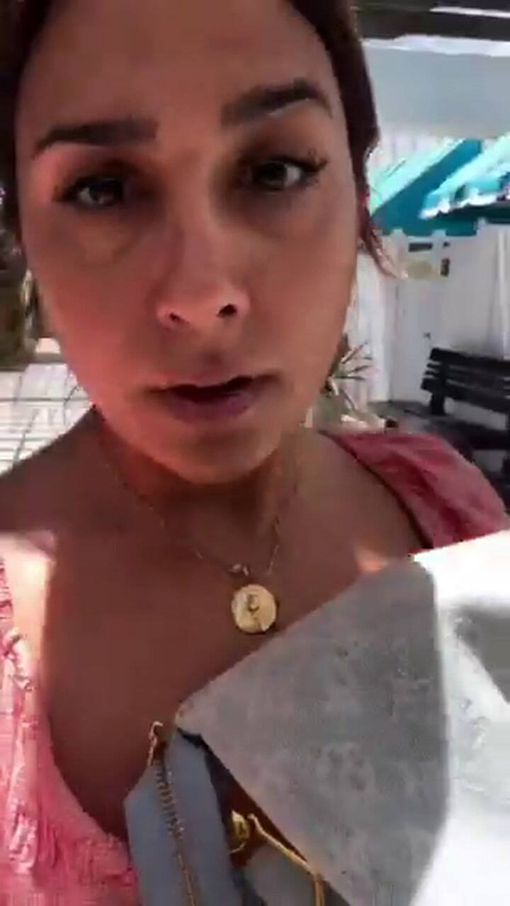 El video viral de una mujer que pagó la temporada en Mar del Plata y, también, debió abonar la sombrilla