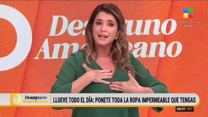 El pedido de disculpas de Pamela David